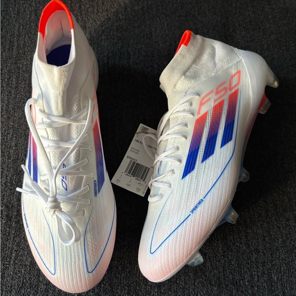 Adidas Adizero F50 Elite Mid FG “Advancement Pack” Women’s Soccer Cleats Sz 8.5